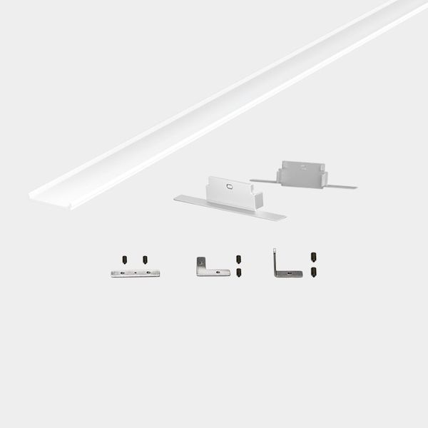 LED-профіль під шпаклівку ALUMLED з розсіювачем, 3 метри (LD98201_3) LD98201_3 фото