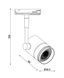 Светильник трековый KLOODI KD-5050/01-2L-WH Track KLOODI_KD-5050/01-2L-WH Track фото 4