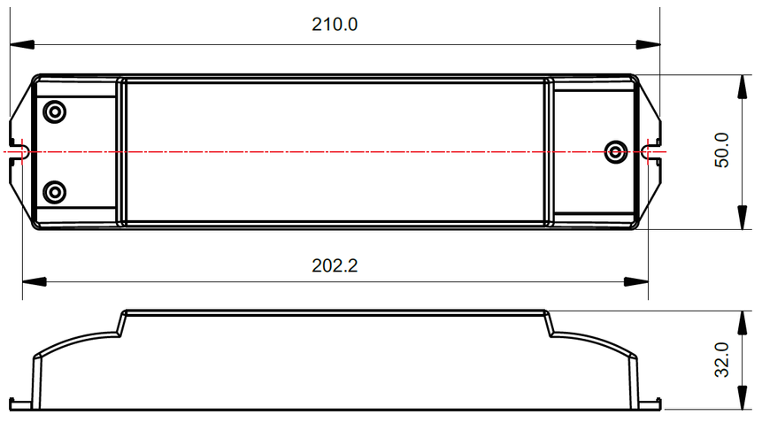 SUNRICHER DIM RF-приемник/блок питания 50W 24V (SRP-1009-24-50CV) 1223 фото