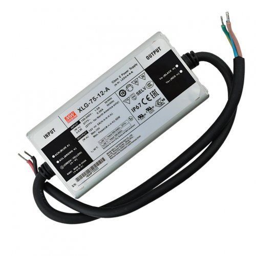 Блок питания Mean Well XLG-75-12-A (60W; 5A; 12V; IP67) Series "XLG", 92% XLG-10 фото