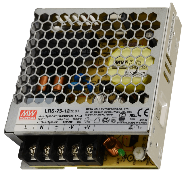 Блок питания Mean Well 72W DC12V IP20 (LRS-75-12) 0096 фото