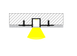 LED-профіль під шпаклівку ALUMLED з розсіювачем, 3 метри (LD54141_3) LD54141_3 фото 4