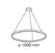 Светильник подвесной KLOODI CIRCLE2830 PE1000 4K WH KLOODI_CIRCLE2830 PE1000 4K WH фото 8