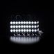 Світлодіодний модуль PROLUM V1, SMD2835, 3LED, 12V, 1W, З лінзою, Білий