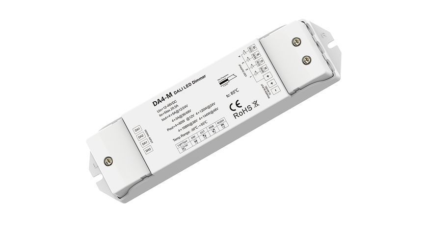 LED-контролерDEYA DALI DT6/DT8 12-48VDC, 5A*4CH (DA4-M) 1993 фото