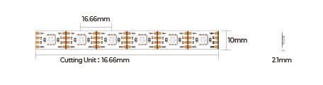 LED лента COLORS 60-5050-12V-IP20 8.4W SMART RGB-SPI 5м (DS560RGB-12V-10mm) 1509 фото