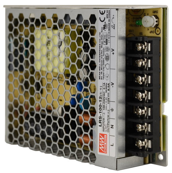 Блок питания Mean Well 102W DC12V IP20 (LRS-100-12) 0147 фото