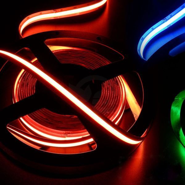 Светодиодная LED лента PROLUM&trade; 24V; IP20; COB; 768LED; Series "SG", RGB 350026 фото