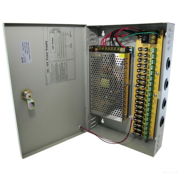 Блок живлення PROLUM&trade; 12V, 240W, 20.0А, Series "CCTV" 221011 фото
