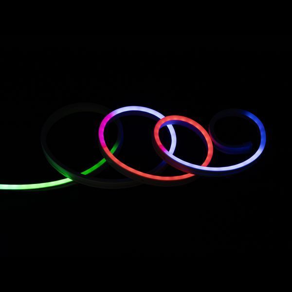 Готовий набір неонової стрічки PROLUM&trade; 12V; 6x12; 5M; RGB FULL COLOR, PRO 120089 фото