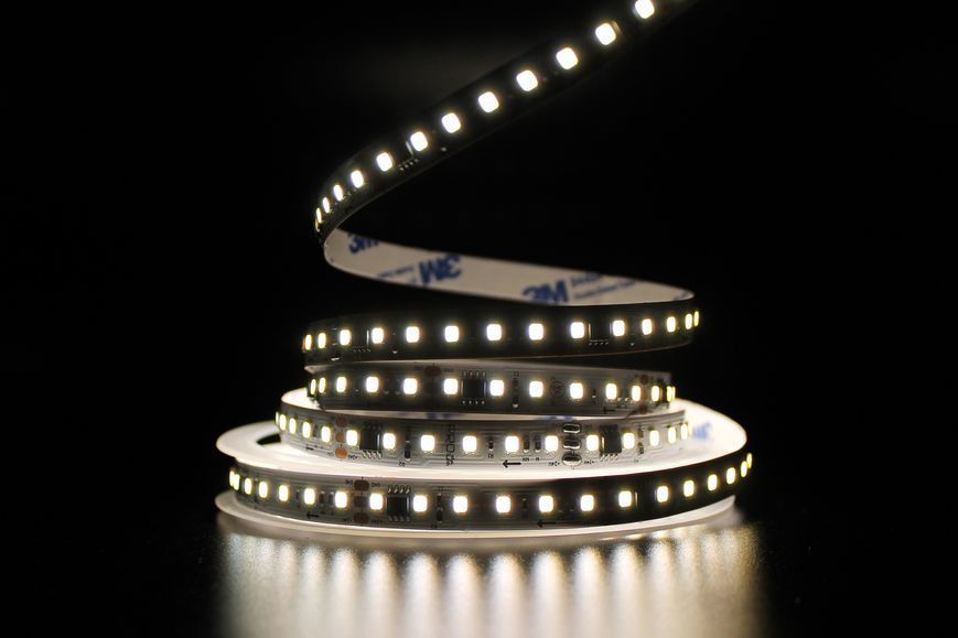 Светодиодная LED лента PROLUM&trade; RUN 24V; 2835\120; IP20; Series "SMART", Білий+Тепло-Білий (2700-6500K) 350019 фото