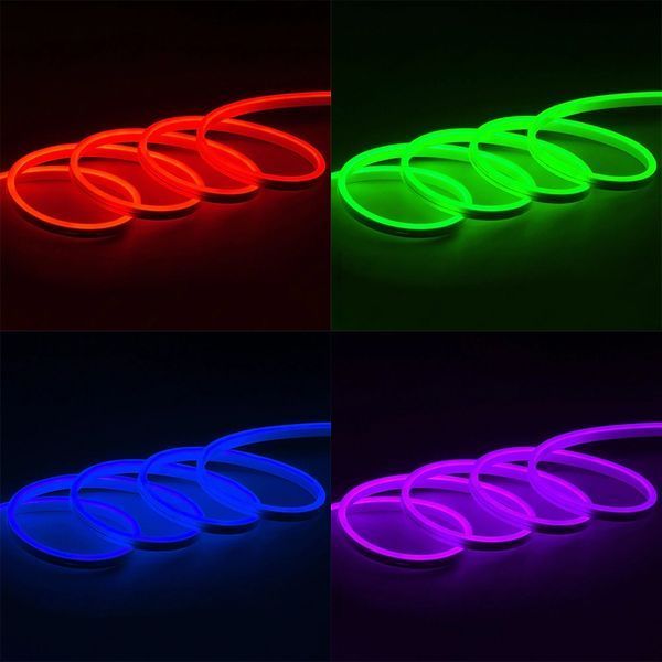 Світлодіодний неон PROLUM&trade; 6x12, IP68, 12V, Series "FX", RGB, PRO 120073 фото