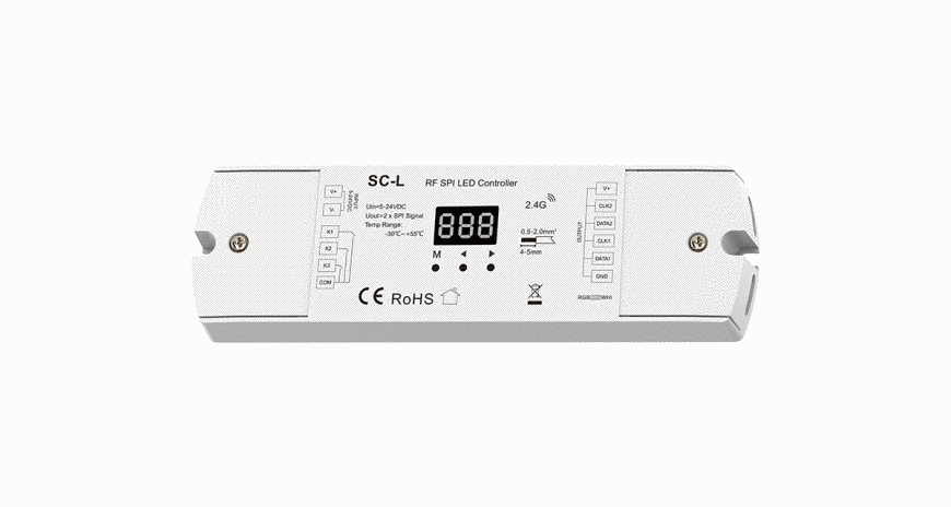 Контролер RF SPI LED 5-24VDC DEYA (SC-L) 2401 фото