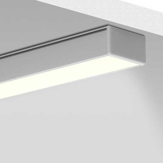 LED-профіль KLUS GIZA-LL, 3 метра, короб для світлодіодної стрічки