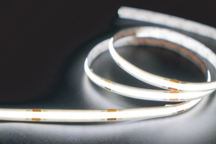 LED лента COLORS COB-24V-IP20 9.6W 1000Lm 6500K 5м (DRF10-24V-8mm-W) 2362 фото