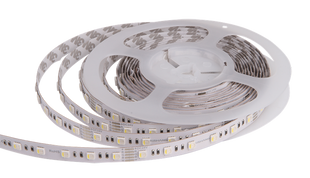 LED стрічка RISHANG 60-5050-24V-IP20 12.9/4.7W RGB+4000K 5м (RD0260AC-A) 0943 фото