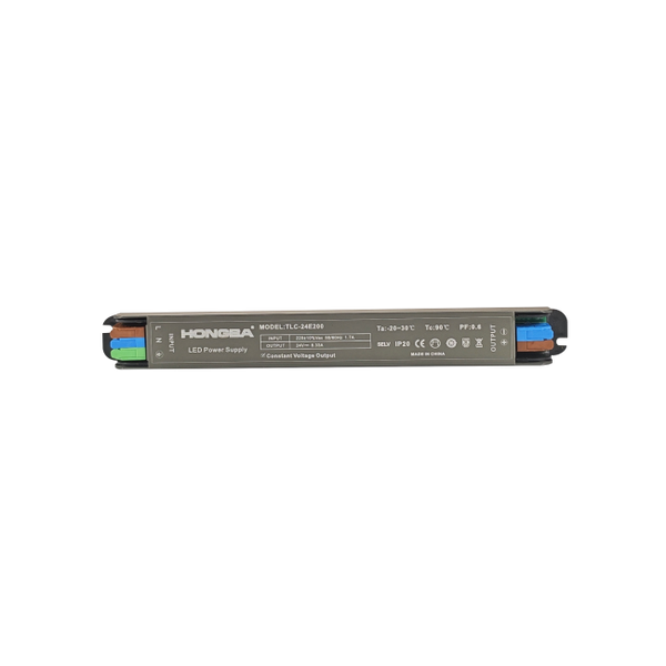 Блок живлення HYRITE Super Slim 200W DC24V з клемою для внутрішнього використання (TLC-24E200) 2957 фото