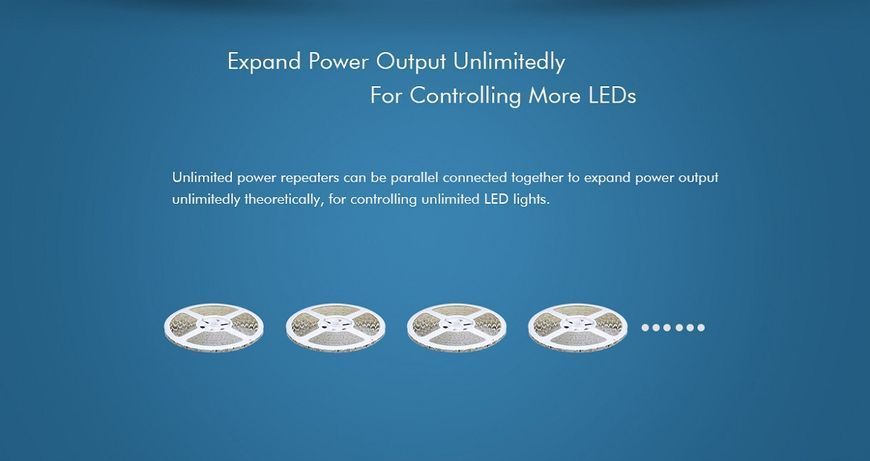 LED-повторювач DEYA 12-24VDC, 8A*4CH (EV4-X) 2107 фото