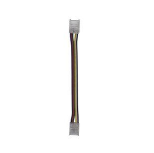 Коннектор PROLUM&trade; для ленты COB, 12ММ, 6PIN, RGB+CCT, 2jack 501138 фото
