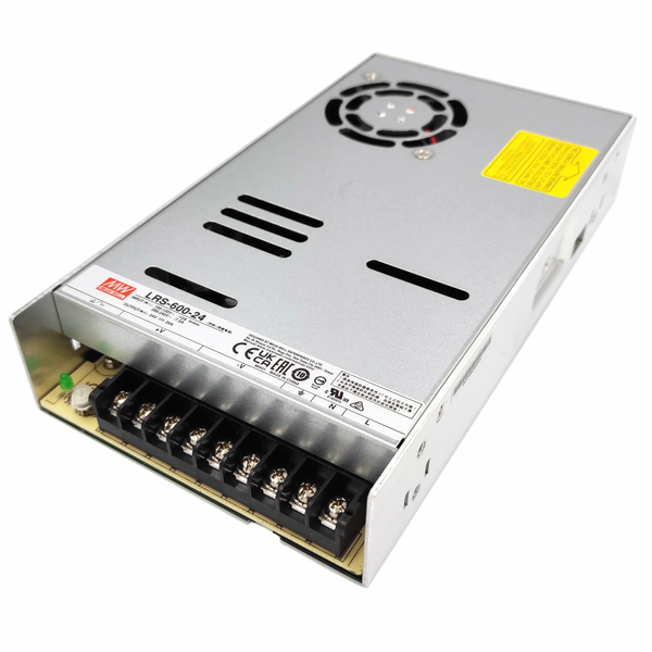 Блок питания Mean Well 600W DC24V IP20 (LRS-600-24) 2222 фото