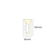 Термостійкий гнучкий неон COLORS Sauna 24V IP67 5W 100Lm 2700K 5м (ANS0612-SW) 2901 фото 2