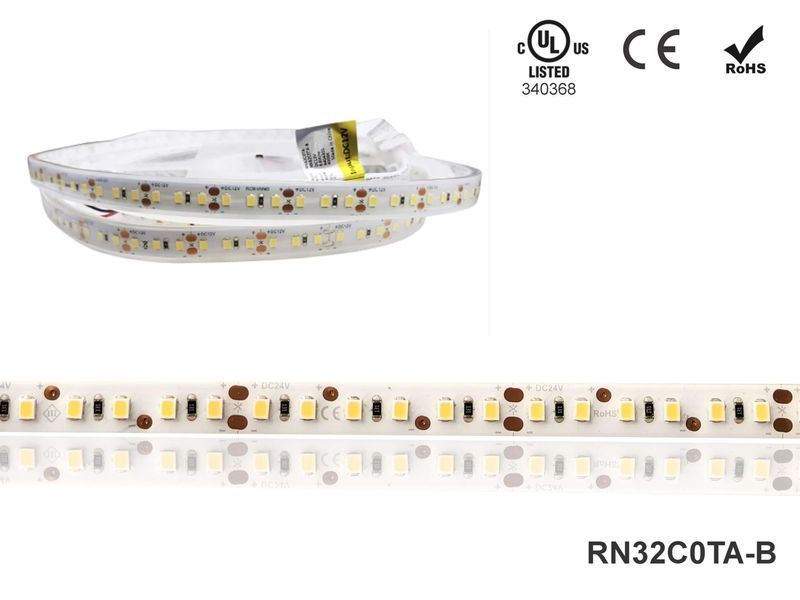 LED стрічка RISHANG 120-2835-12V-IP67 8,6W 268Lm Green 5м (RN32C0TA-B-G) 0754 фото