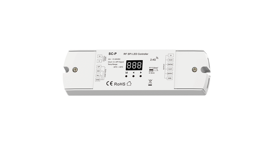 LED контролер DEYA 5-24VDC RF SPI (SC-P) 2877 фото
