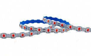 Светодиодная LED лента PROLUM&trade; 12V; IP67; 2835\110; Spray; 6ММ; S-TYPE; Series "SG", Синий 320157 фото
