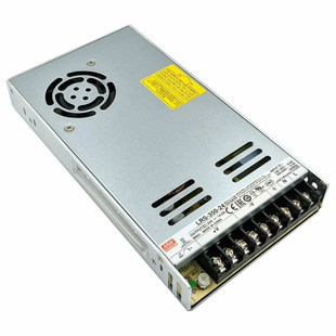 Блок живлення Mean Well 350.4W DC24V IP20 (LRS-350-24) 0103 фото