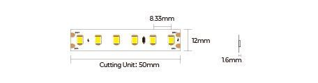 LED лента COLORS 120-2835-24V-IP20 8.7W 4000K 20м (DS8120-24V-12mm-NW) 1238 фото