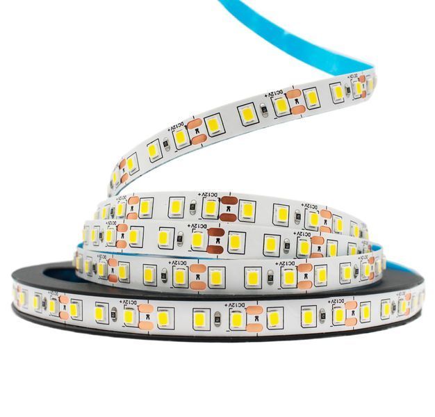 Светодиодная LED лента PROLUM&trade; 12V; 2835\120; IP20; Series "S", Білий (5500-6000К) 320021 фото