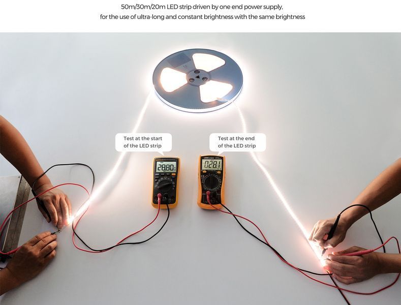 LED лента COLORS 120-2835-24V-IP20 8.7W 4000K 20м (DS8120-24V-12mm-NW) 1238 фото